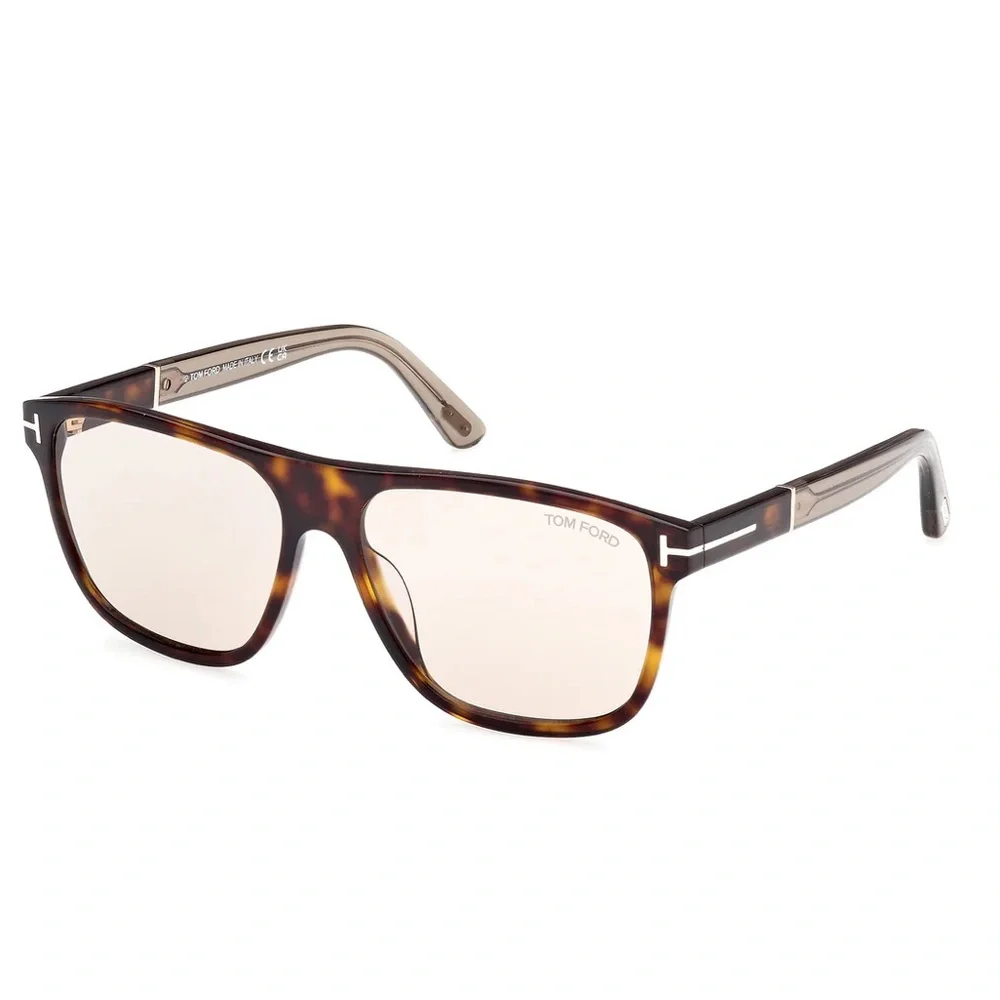 New! Tom Ford Frances FT1081 52E Brown Tortoise Sunglasses, Authentic